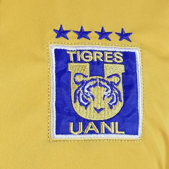 Gool Tigres UANL Mexico soccer jersey men's small yellow Dri-Fit flawed - Picture 6 of 13